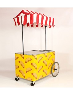 Carrello Hot Dog Express Premium serie PP02