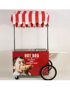 Carrello Hot Dog Express Deluxe serie PD02