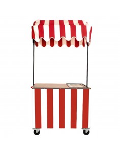 Carrello essenziale per hotdog