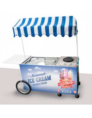 Ice Cream & Crêpes cart