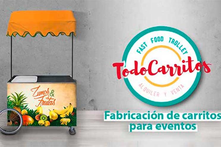 Carritos en tus fiestas en exterior por seguridad sanitaria