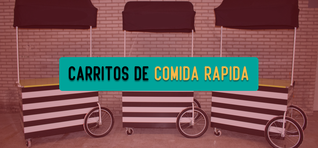 Carritos de comida rápida: una opción versátil y conveniente para todos los gustos