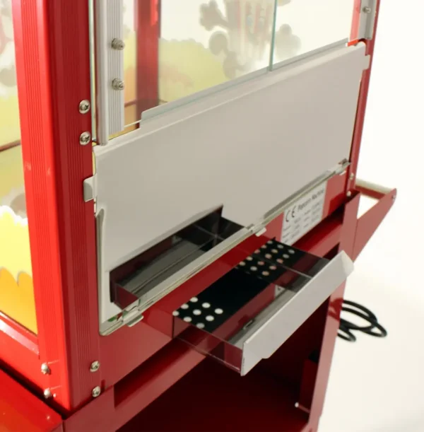 Carrello professionale per popcorn