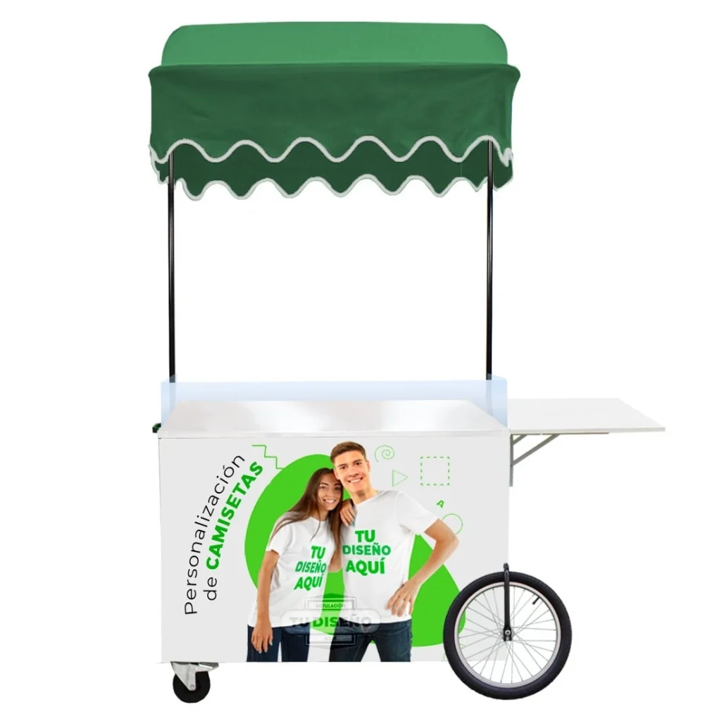 Deluxe promotional trolley