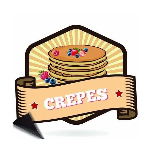 Logo imantado crepes