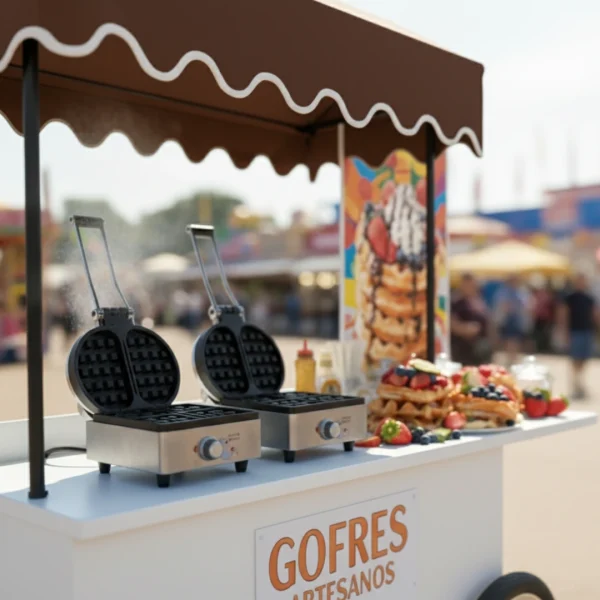 Carrito de Gofres Deluxe - Imagen 2