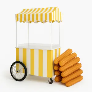 Churros and Syringes Cart