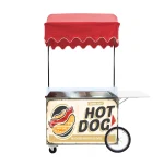 Carrello per hot dog deluxe